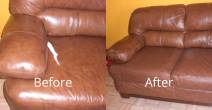 leather sofa couch